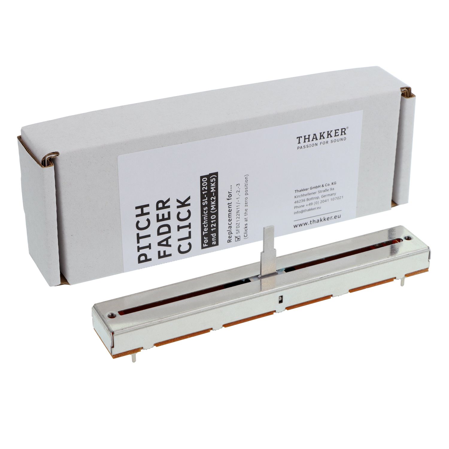 THAKKER Pitch Fader with Click for Technics SL-1200 / 1210