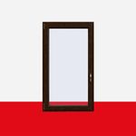 Glas:3-Fach BxH:500x700 Kunststofffenster eiche dunkel 2052089 Dreh Kipp 2- // 3-fach Verglasung alle Gr/ö/ßen 50x70 cm Anschlag:DIN Links