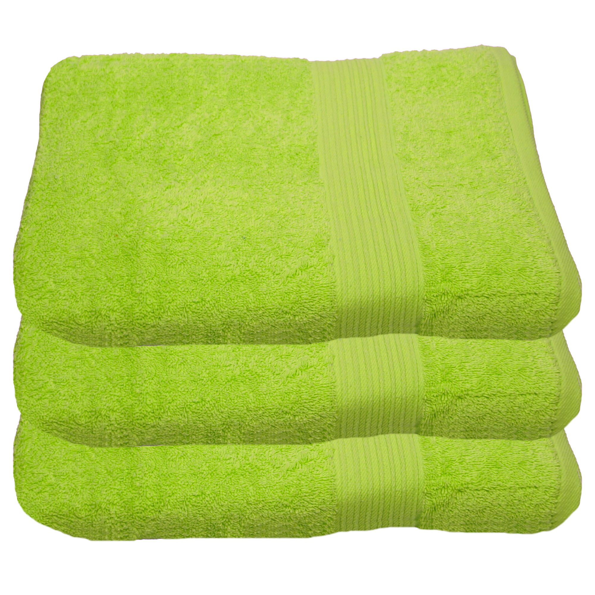 3 er Set Duschtuch 70 x 140 cm Julie Julsen aus Baumwolle 500gm2 Öko