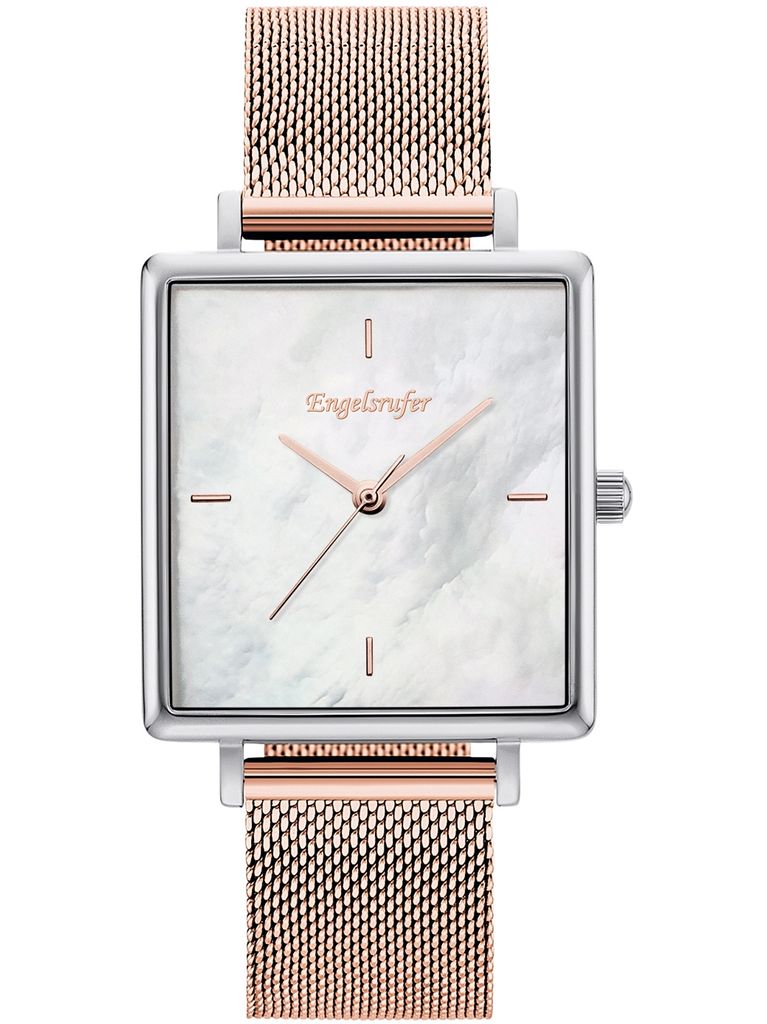 Engelsrufer ERWA-PEARL-MR-QS Uhr Damenuhr Edelstahl rose City