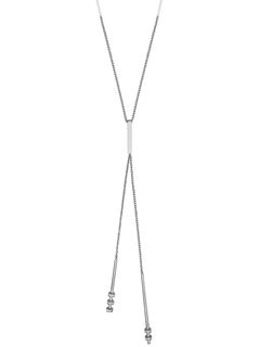 Esprit ESNL00342142 Damen Collier Edelstahl Silber weiß 45 cm  