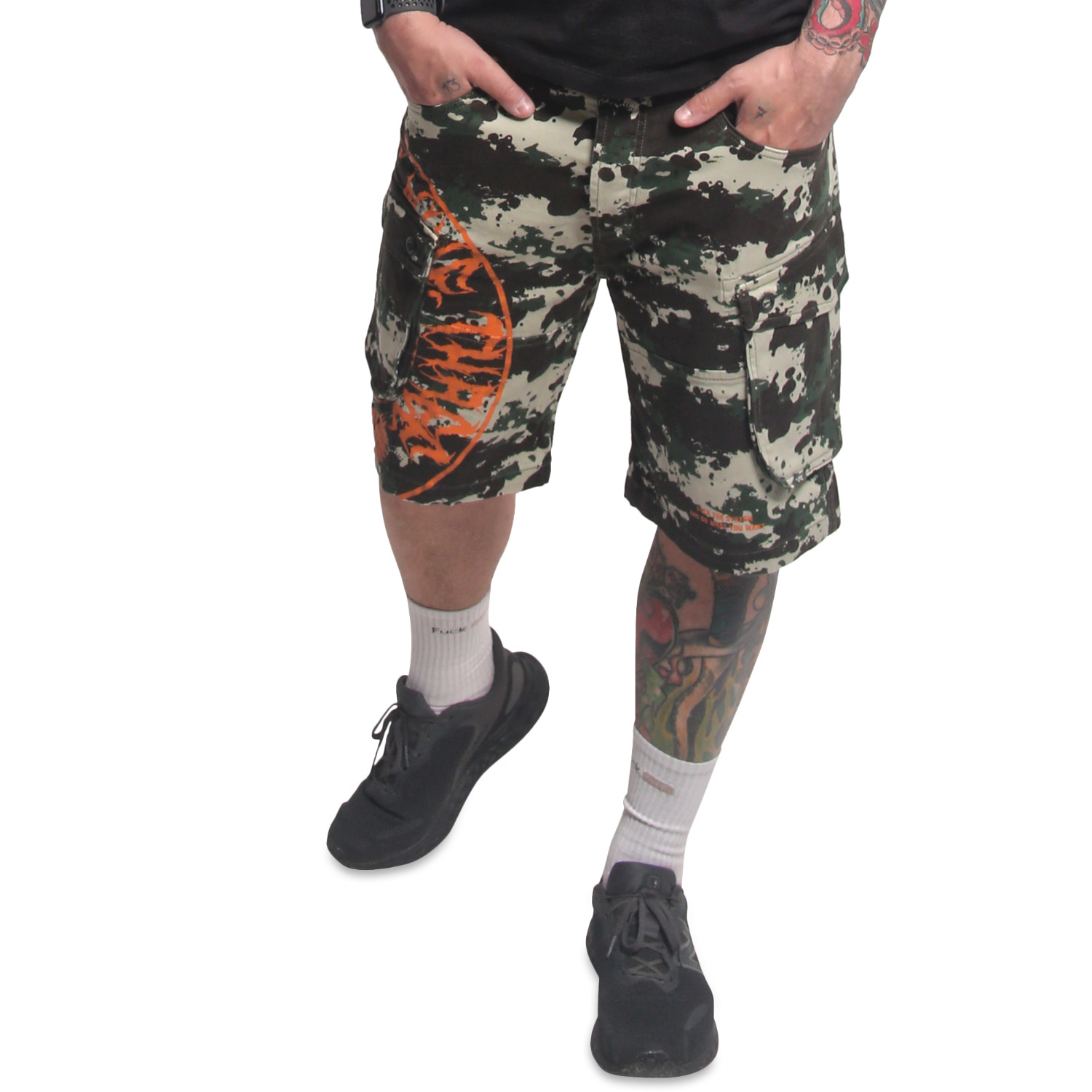 Yakuza pánské cargo šortky Tweak Cargo Shorts
