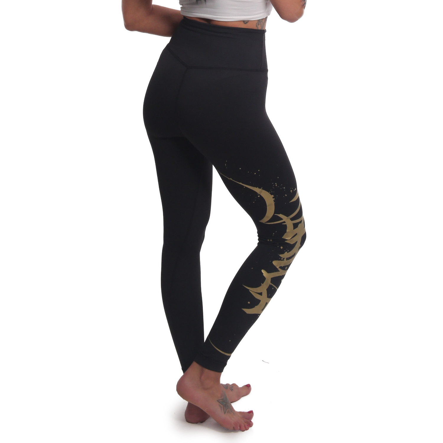 Yakuza dámské legíny Tag Train Leggings black XS
