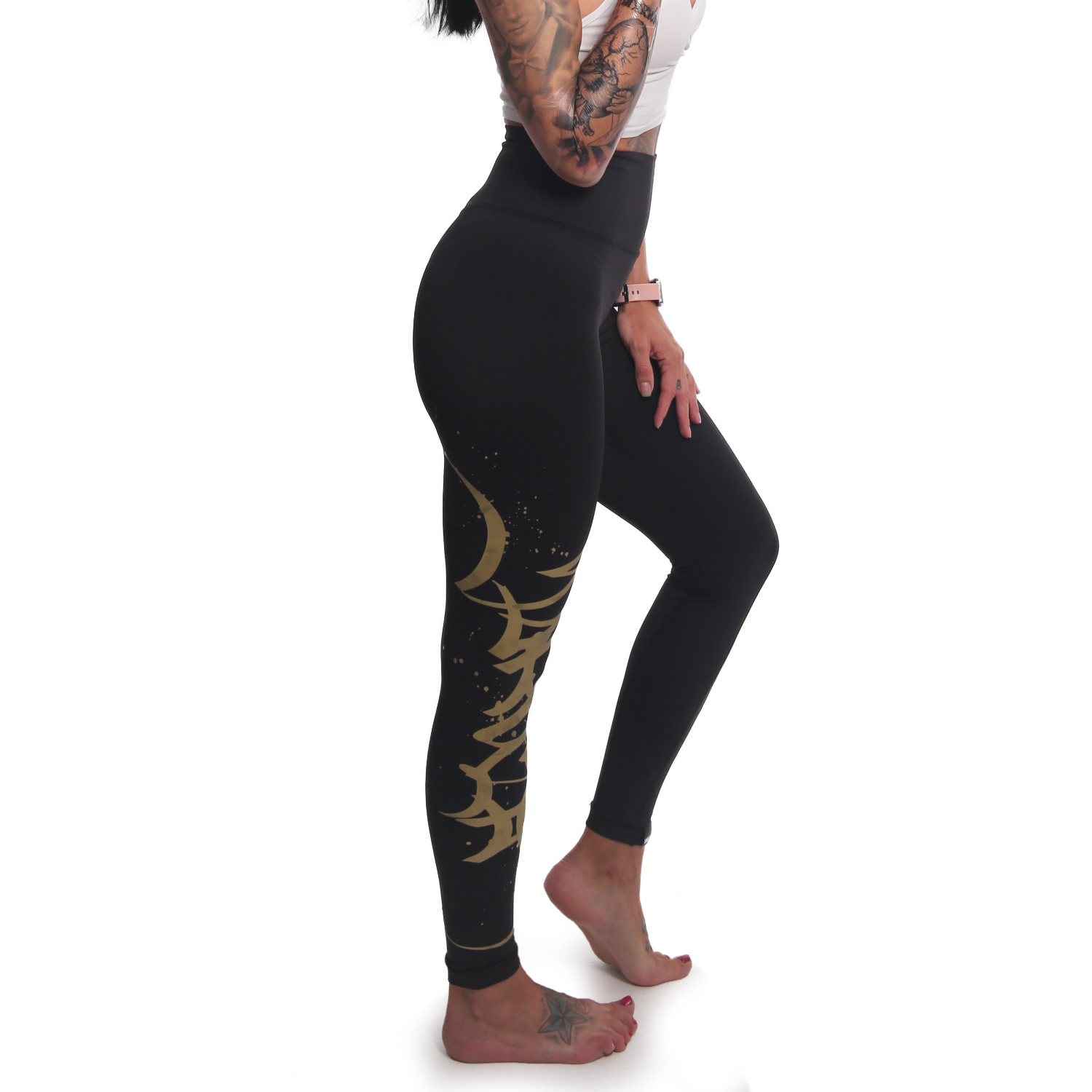 Yakuza dámské legíny Tag Train Leggings black XS