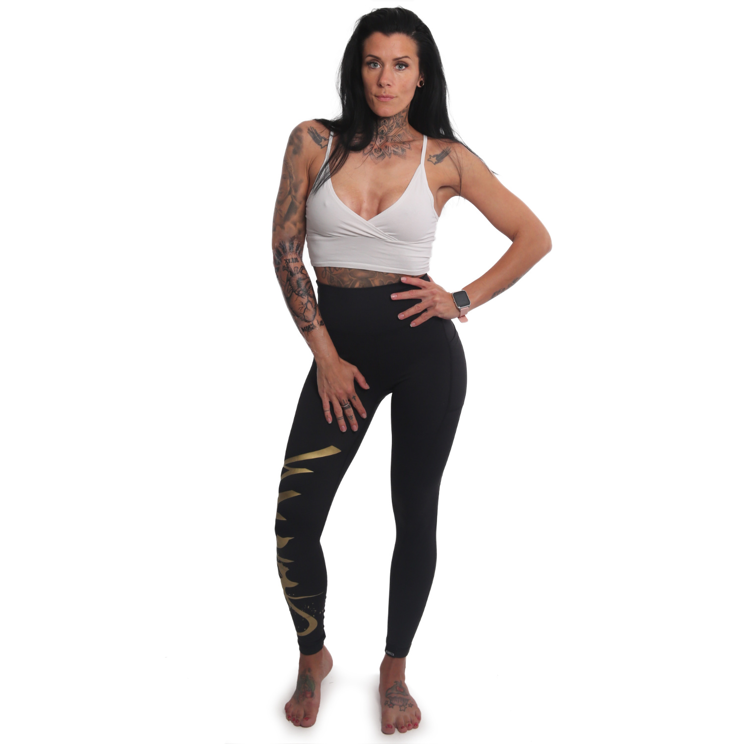 Yakuza dámské legíny Tag Train Leggings black XS