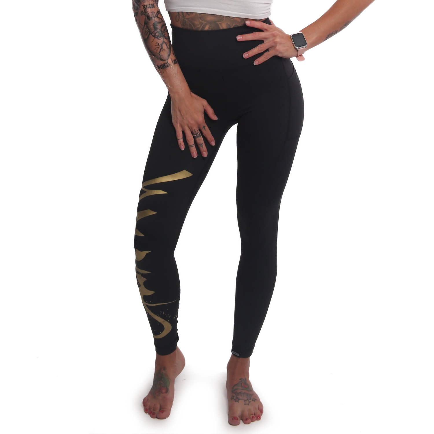 Yakuza dámské legíny Tag Train Leggings black XS