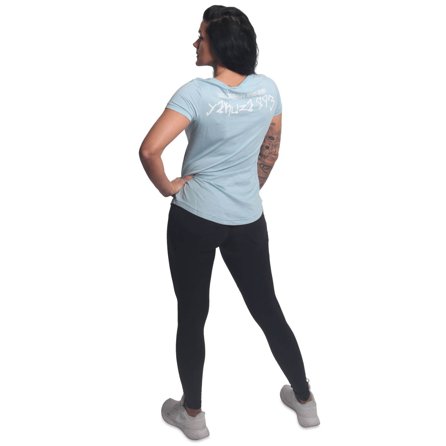 Yakuza dámské tílko Faith Curved Crew Neck T-Shirt sterling/blue S