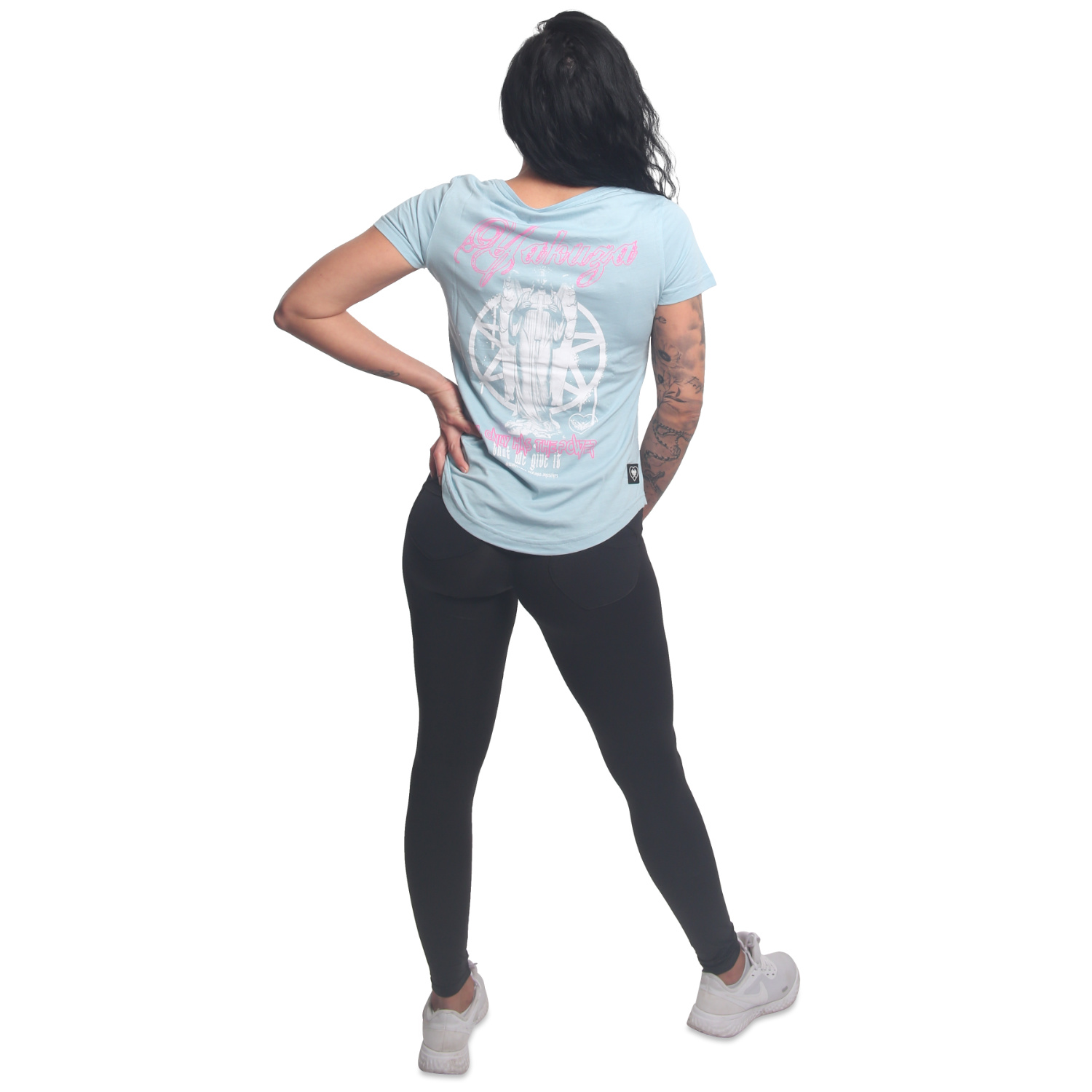 Yakuza dámské tílko Evil Only Curved Crew Neck T-Shirt