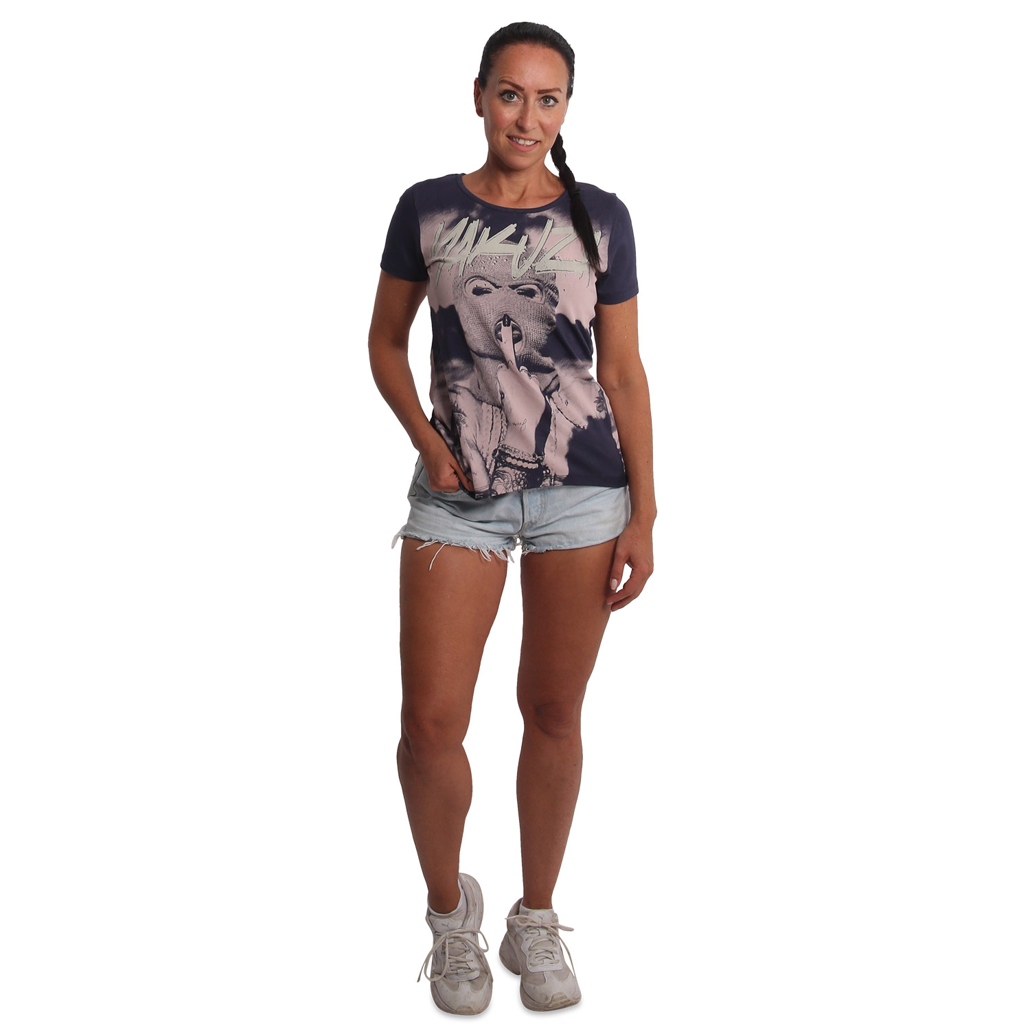 Yakuza dámské tílko Slave Long Tail T-Shirt parisian/night XS