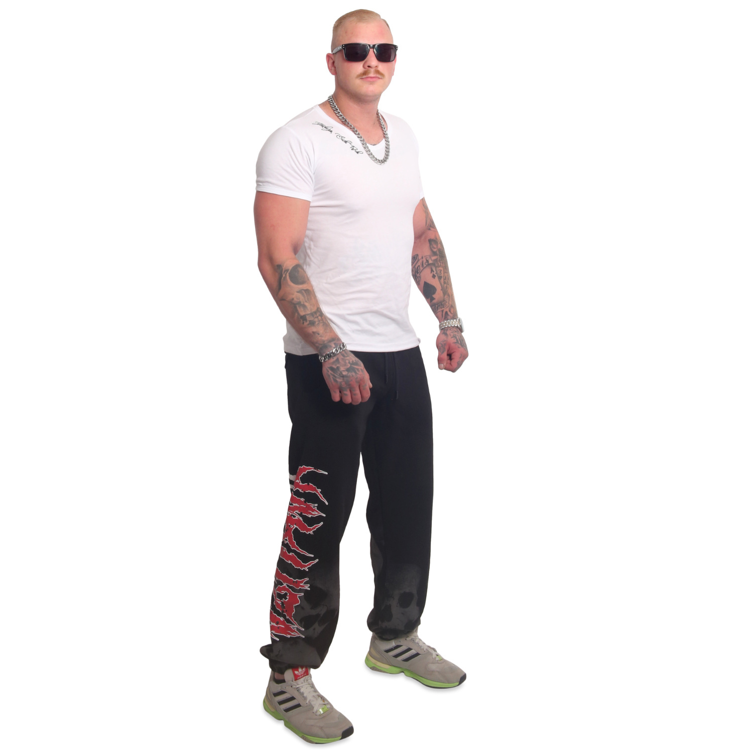 Yakuza pánské tepláky Battlefield Loose Joggers