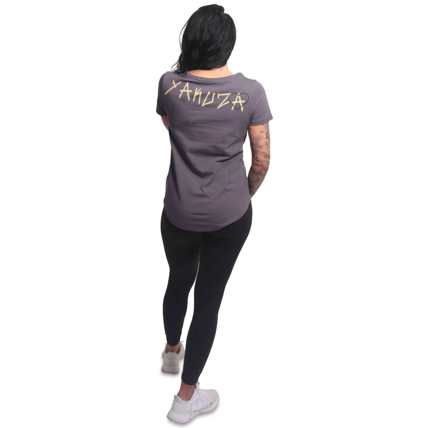 Yakuza dámské tílko Afraid Curved Crew Neck T-Shirt