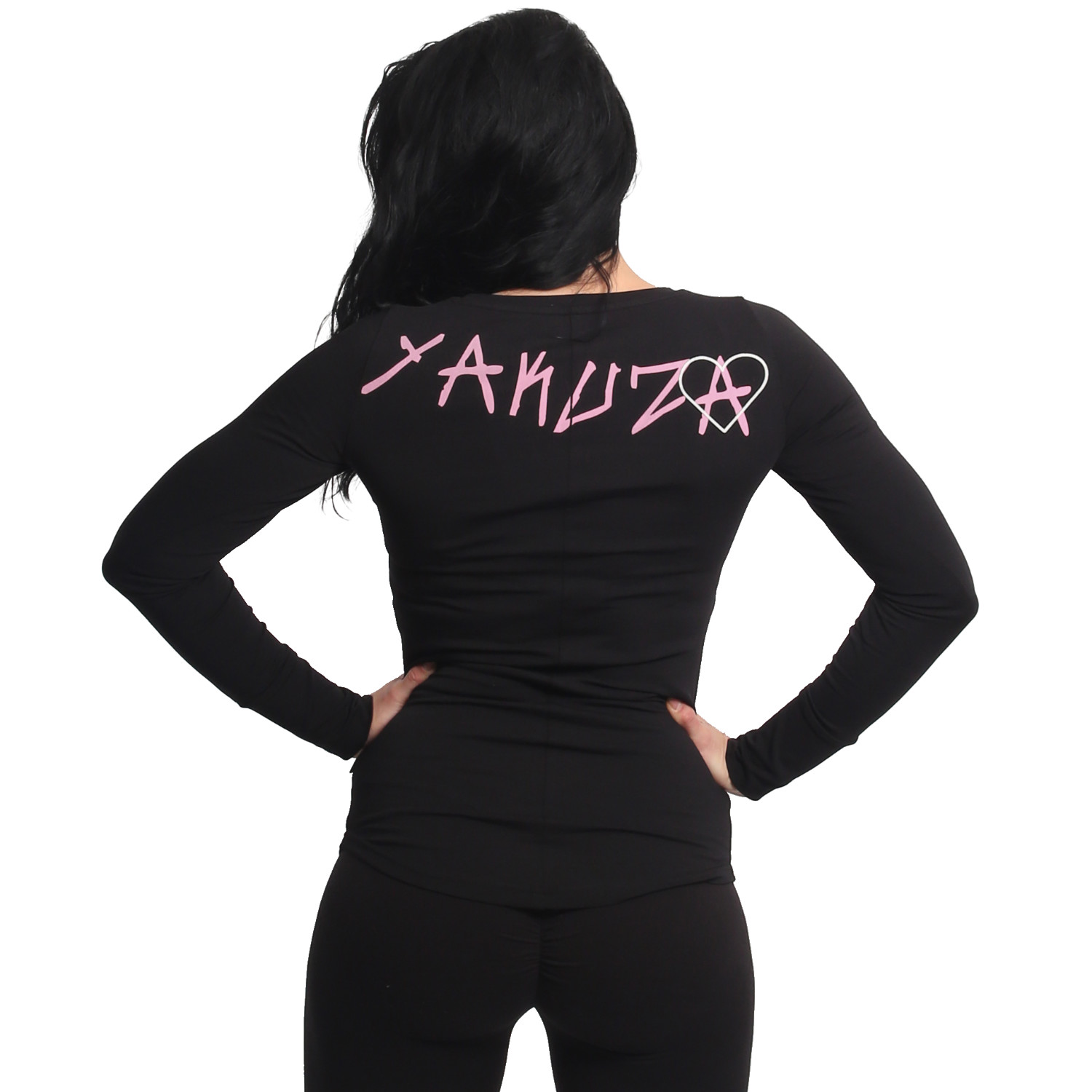 Yakuza dámské tričko s dlouhým rukávem Afraid Slim Longsleeve T-Shirt black M