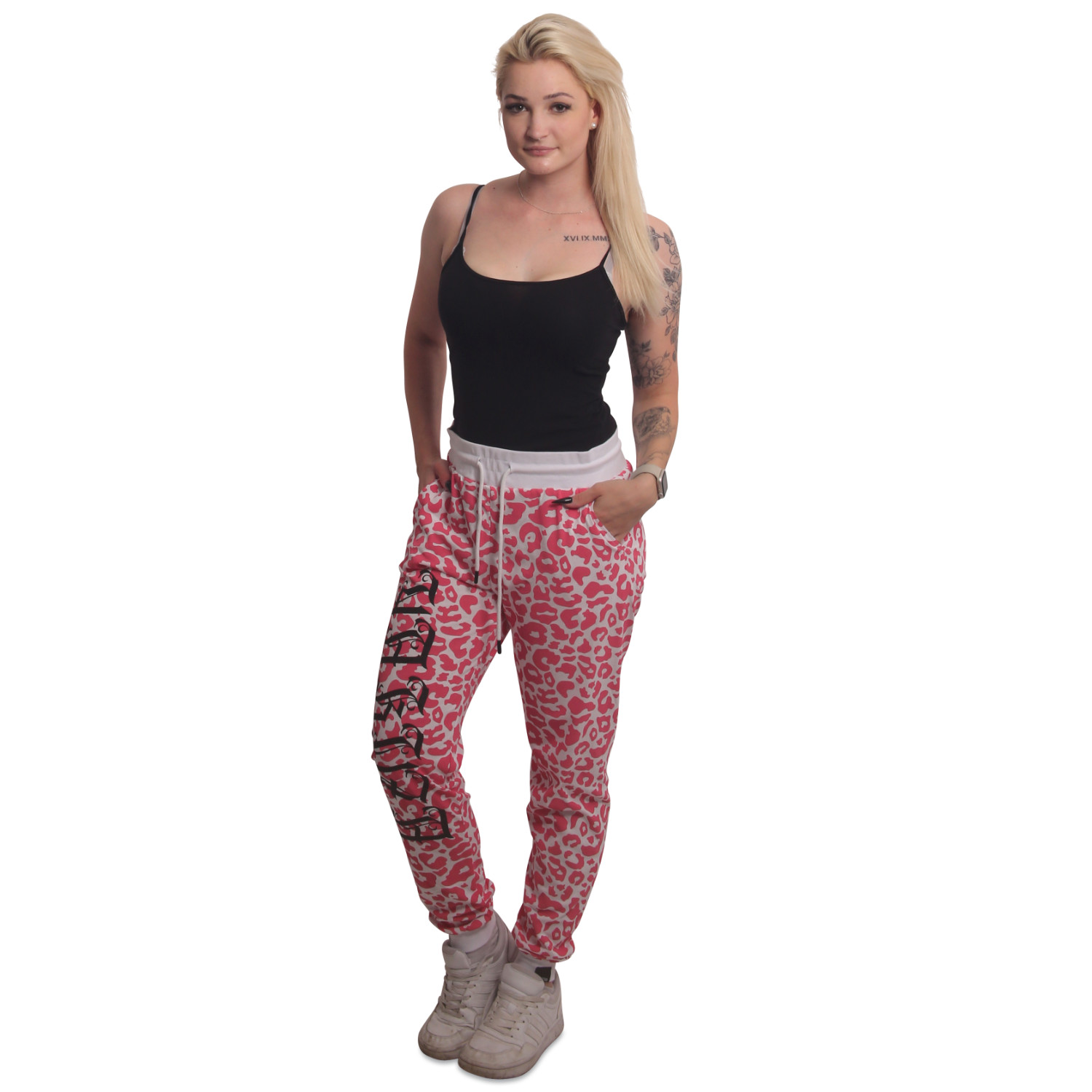 Yakuza dámské tepláky PNX Lite Joggers white/pink L