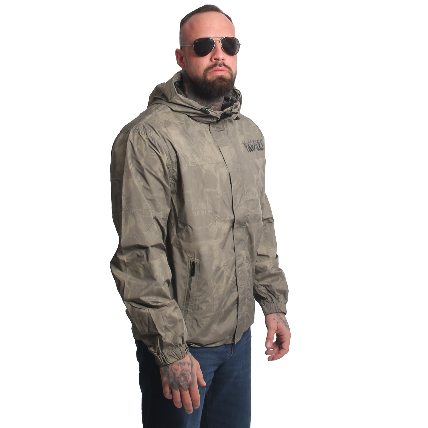 Yakuza pánská větrovka Rockstarz Windbreaker grape/leaf L