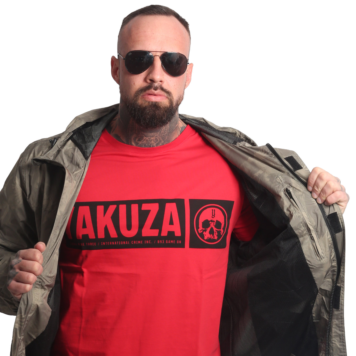 Yakuza pánská větrovka Rockstarz Windbreaker grape/leaf L