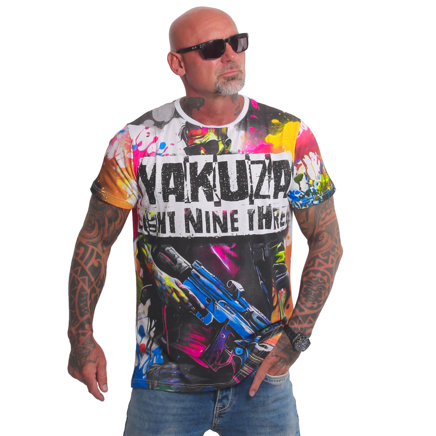 Yakuza pánské tričko Specialist Allover Regular T-Shirt