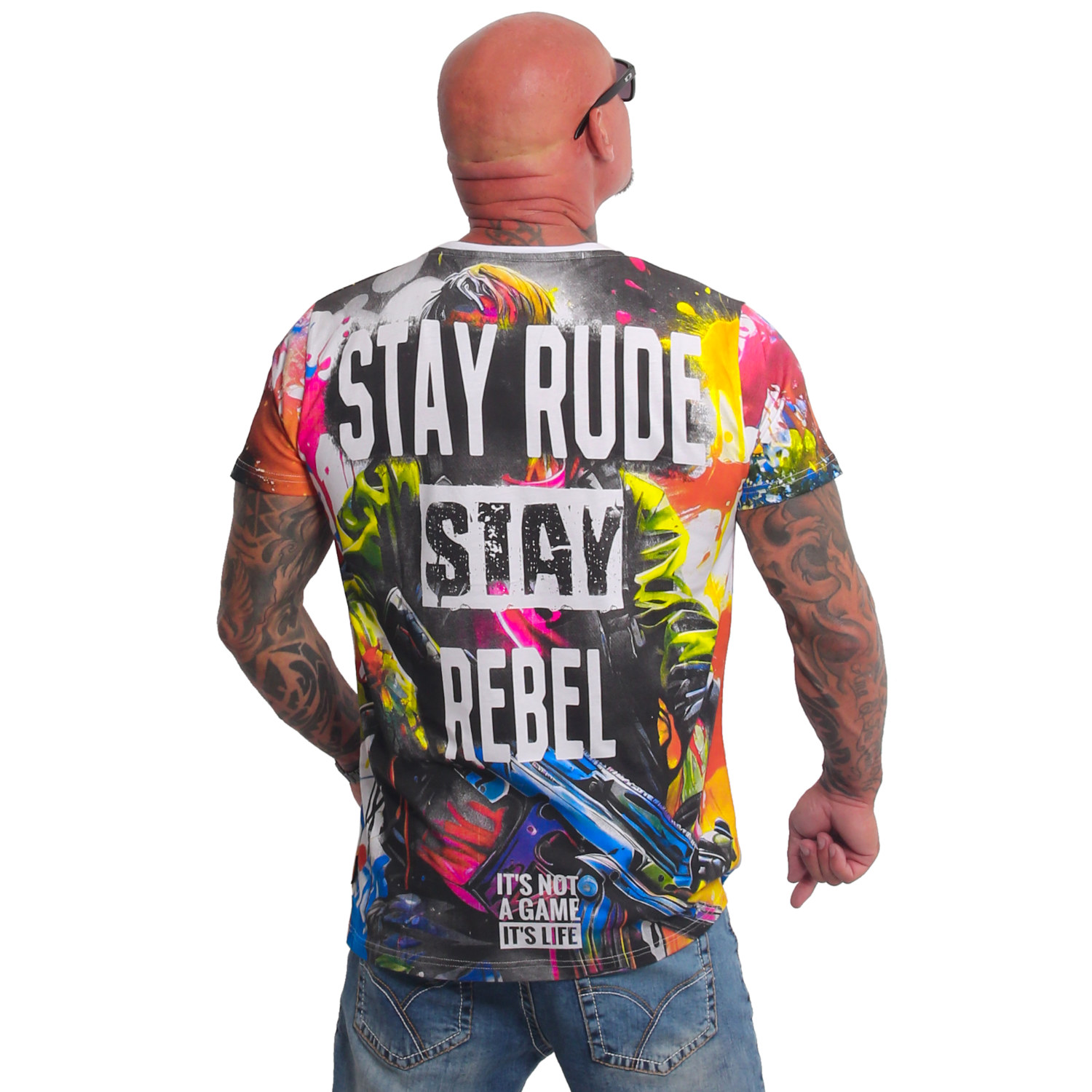 Yakuza pánské tričko Specialist Allover Regular T-Shirt