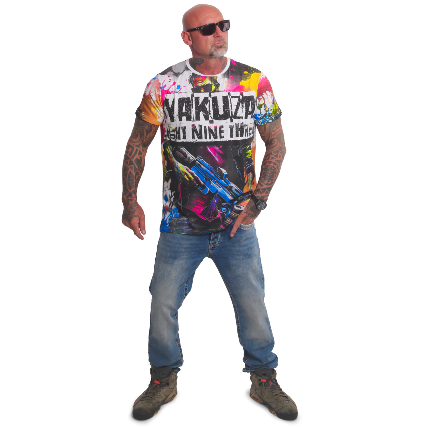 Yakuza pánské tričko Specialist Allover Regular T-Shirt