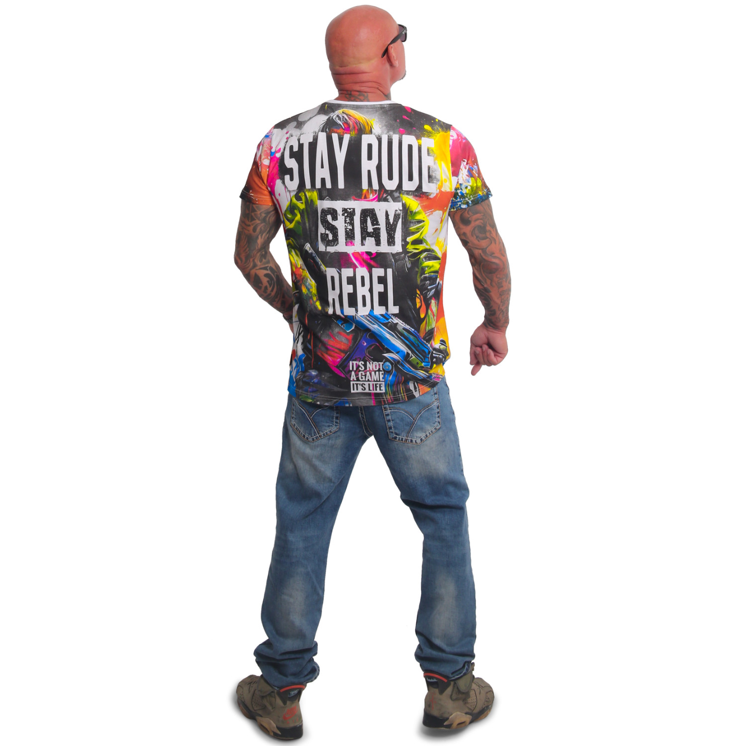 Yakuza pánské tričko Specialist Allover Regular T-Shirt