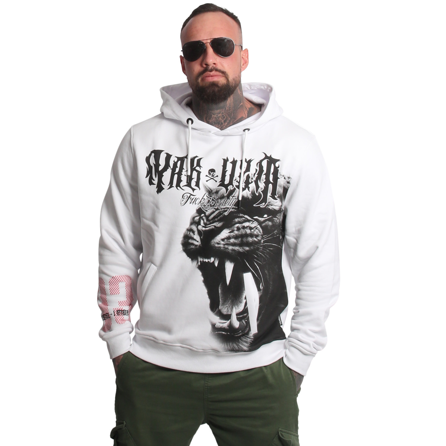 Yakuza pánská mikina s kapucí Wildcat Hoodie