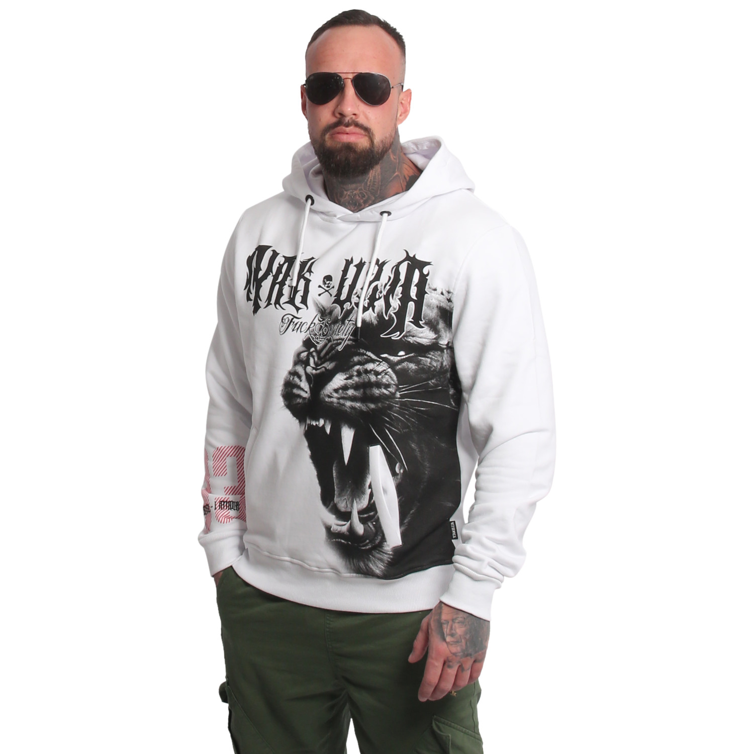 Yakuza pánská mikina s kapucí Wildcat Hoodie