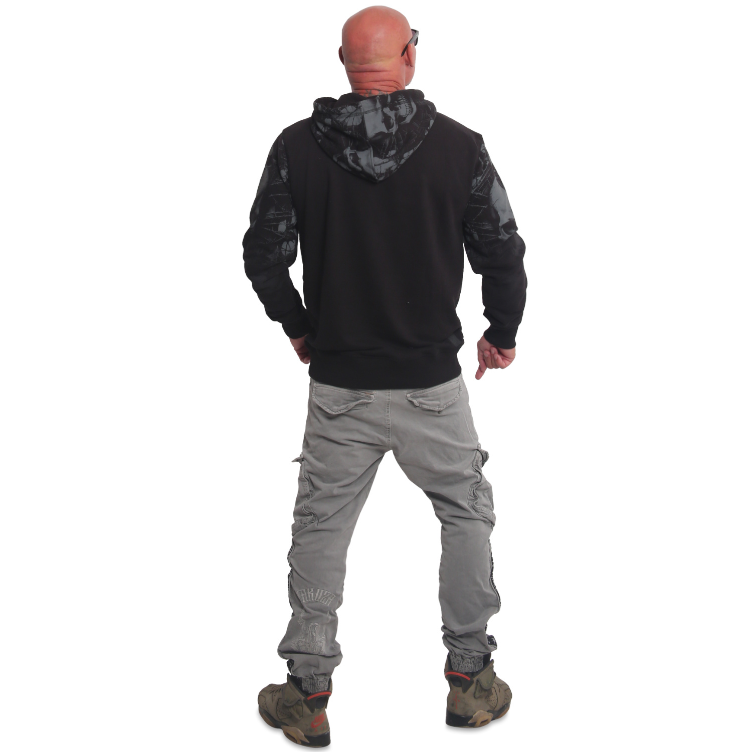 Yakuza pánská mikina s kapucí Judge Me Hoodie black 2XL