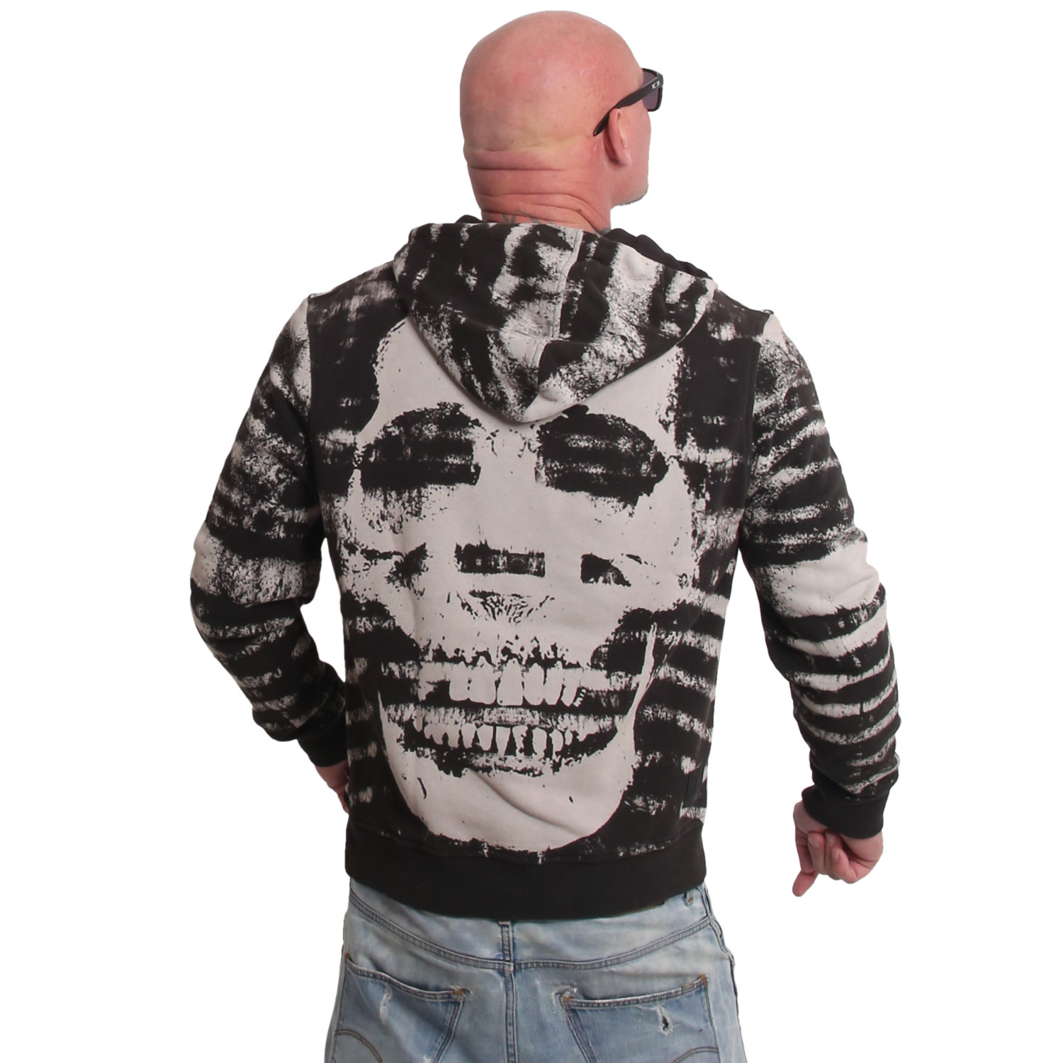 Yakuza pánská mikina s kapucí Jailbreak Allover Acid Hoodie