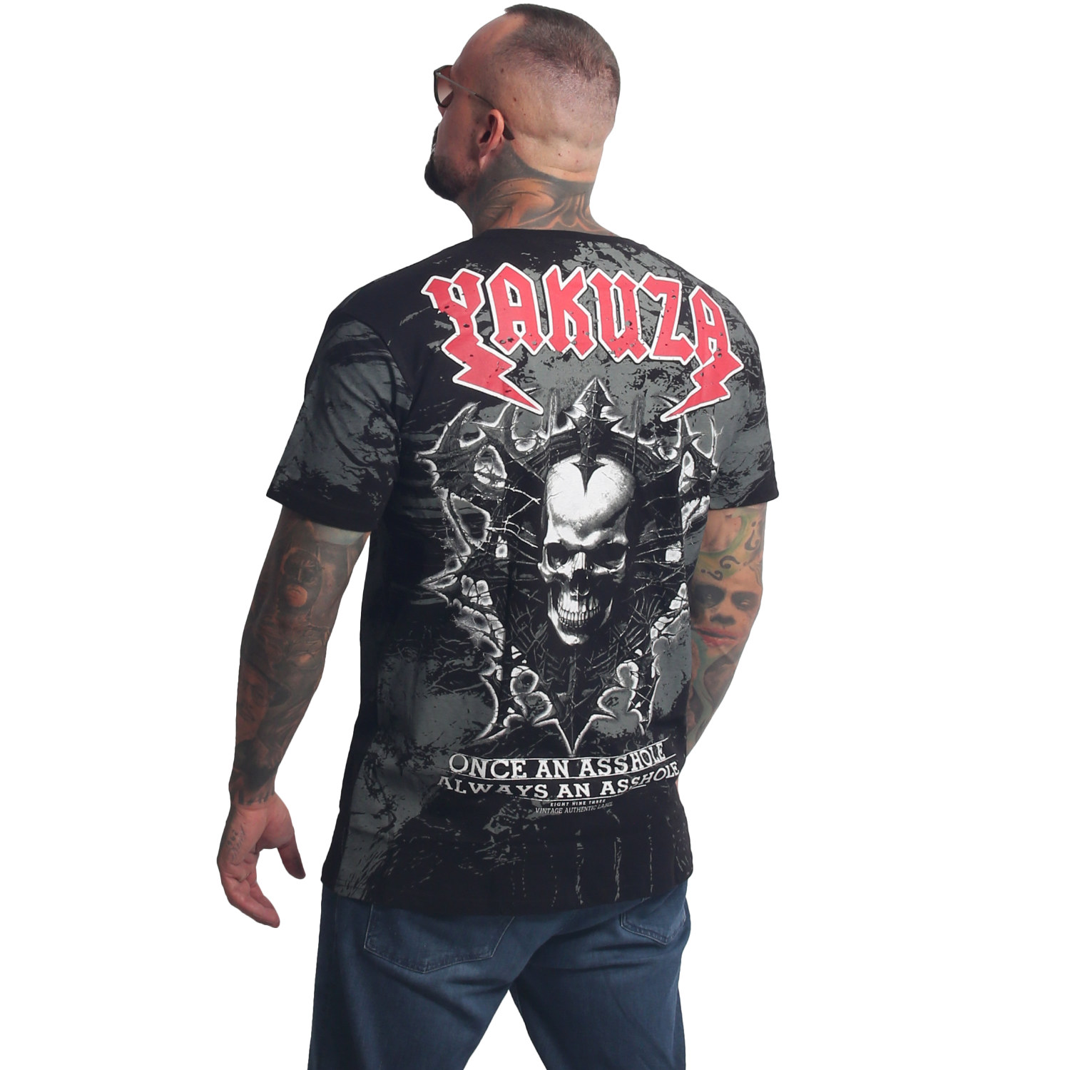 Yakuza pánské tričko Ahole Regular T-Shirt