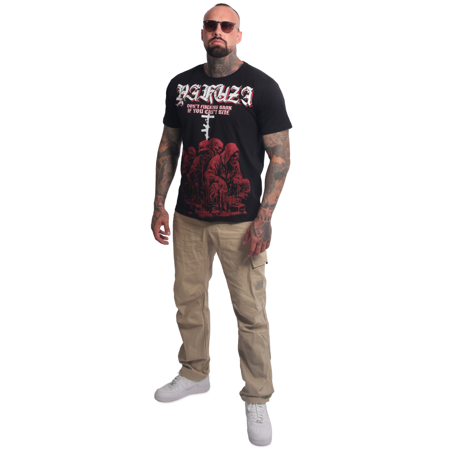 Yakuza pánské tričko Bark Regular T-Shirt black XL