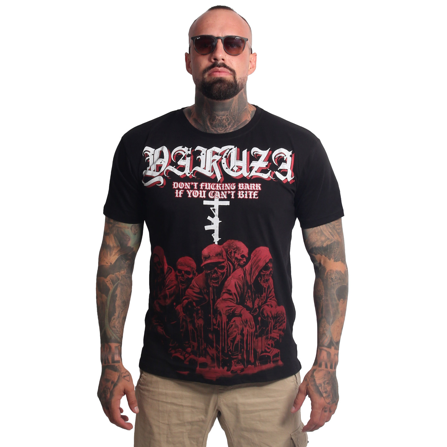 Yakuza pánské tričko Bark Regular T-Shirt black XL