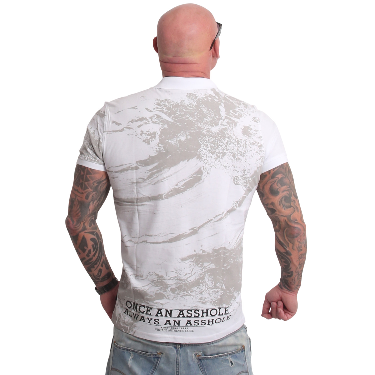 Yakuza pánské polo tričko Ahole Polo Shirt