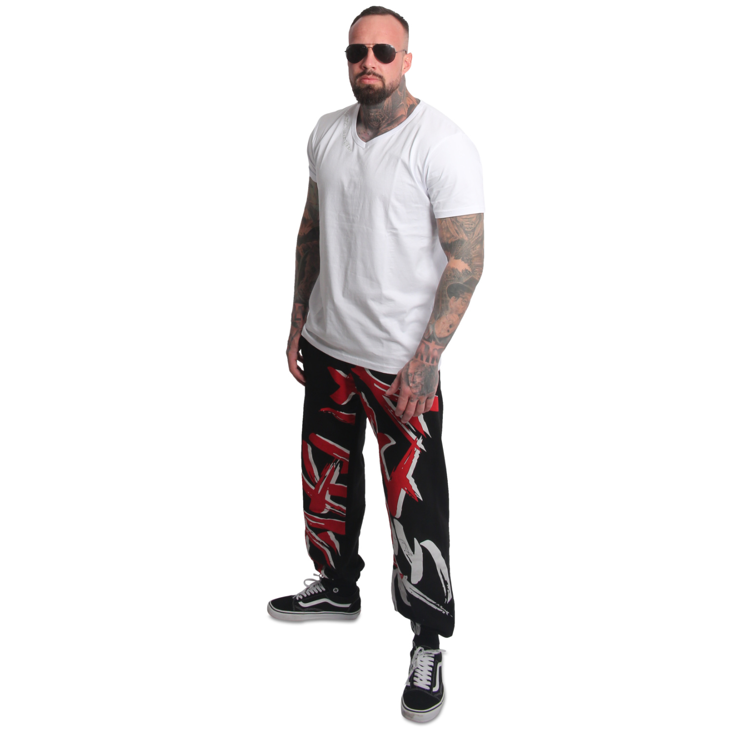 Yakuza pánské tepláky Dantai Loose Joggers black S