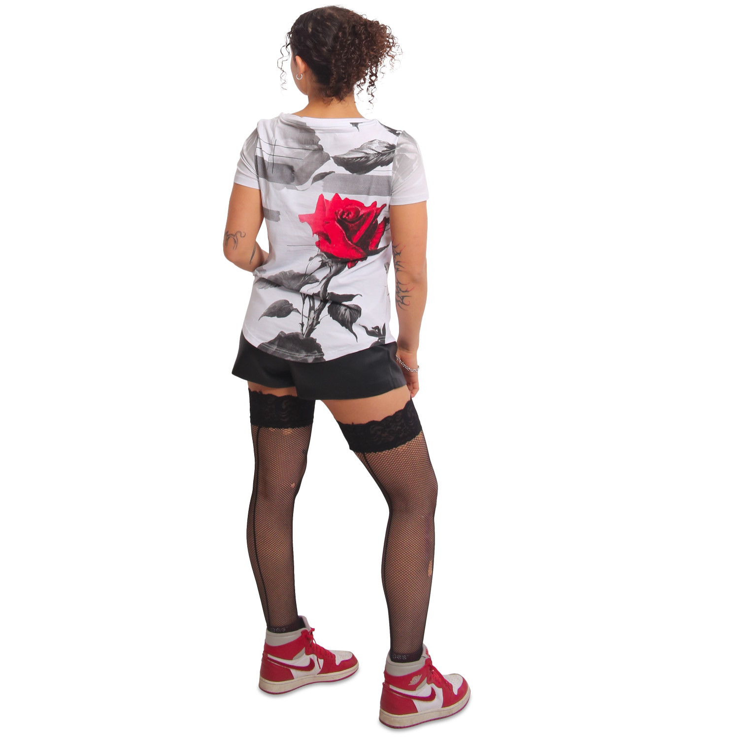 Yakuza dámské tílko Eternity Curved Crew Neck T-Shirt white XL