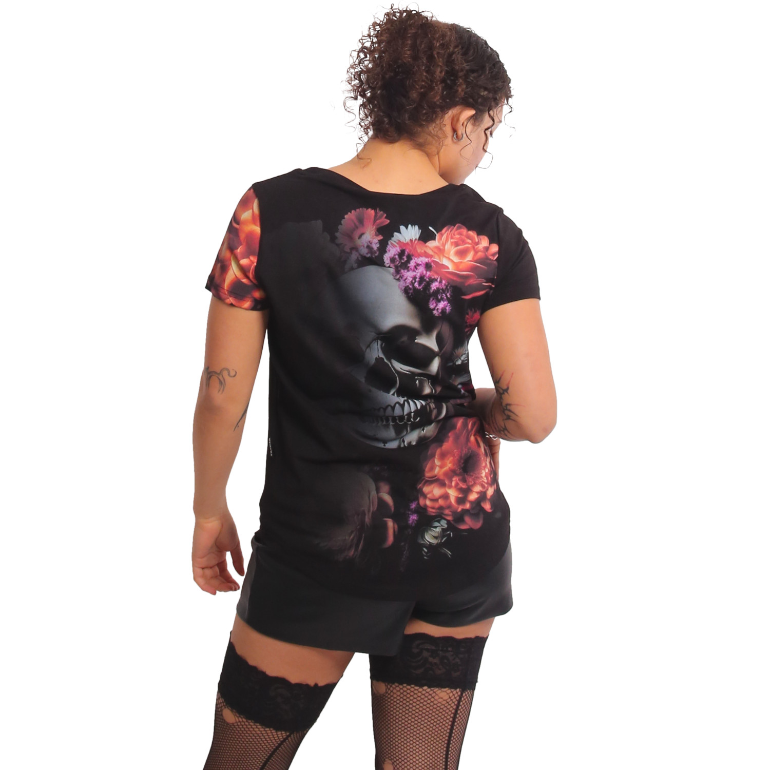 Yakuza dámské tílko Glow Curved Crew Neck T-Shirt