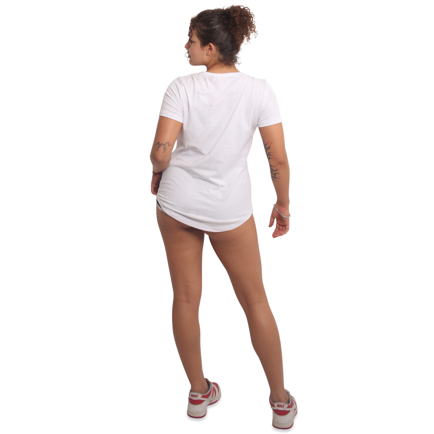 Yakuza dámské tílko Rose Scratch Curved V Neck T-Shirt