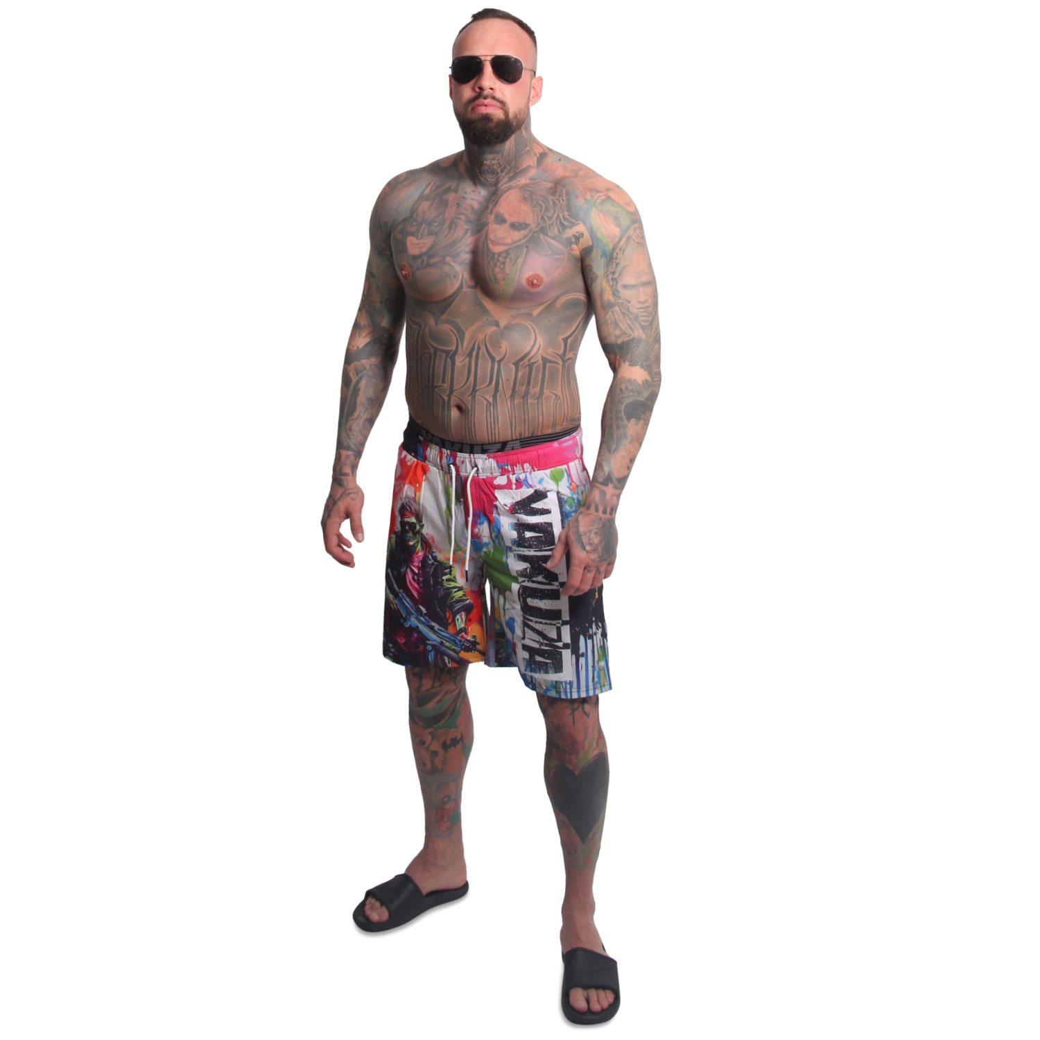 Yakuza pánské plavkové šortky Specialist Board Shorts colorful 2XL