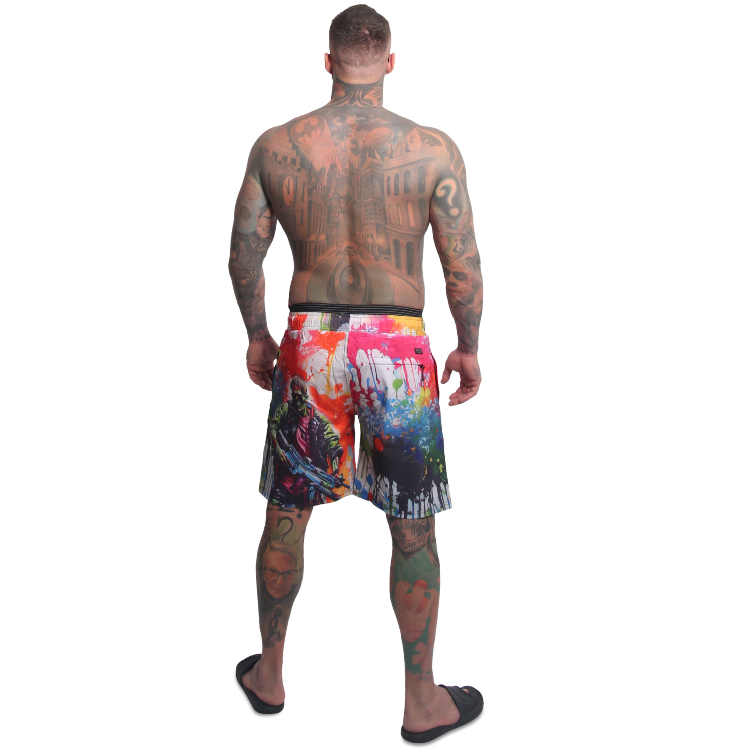 Yakuza pánské plavkové šortky Specialist Board Shorts colorful 2XL