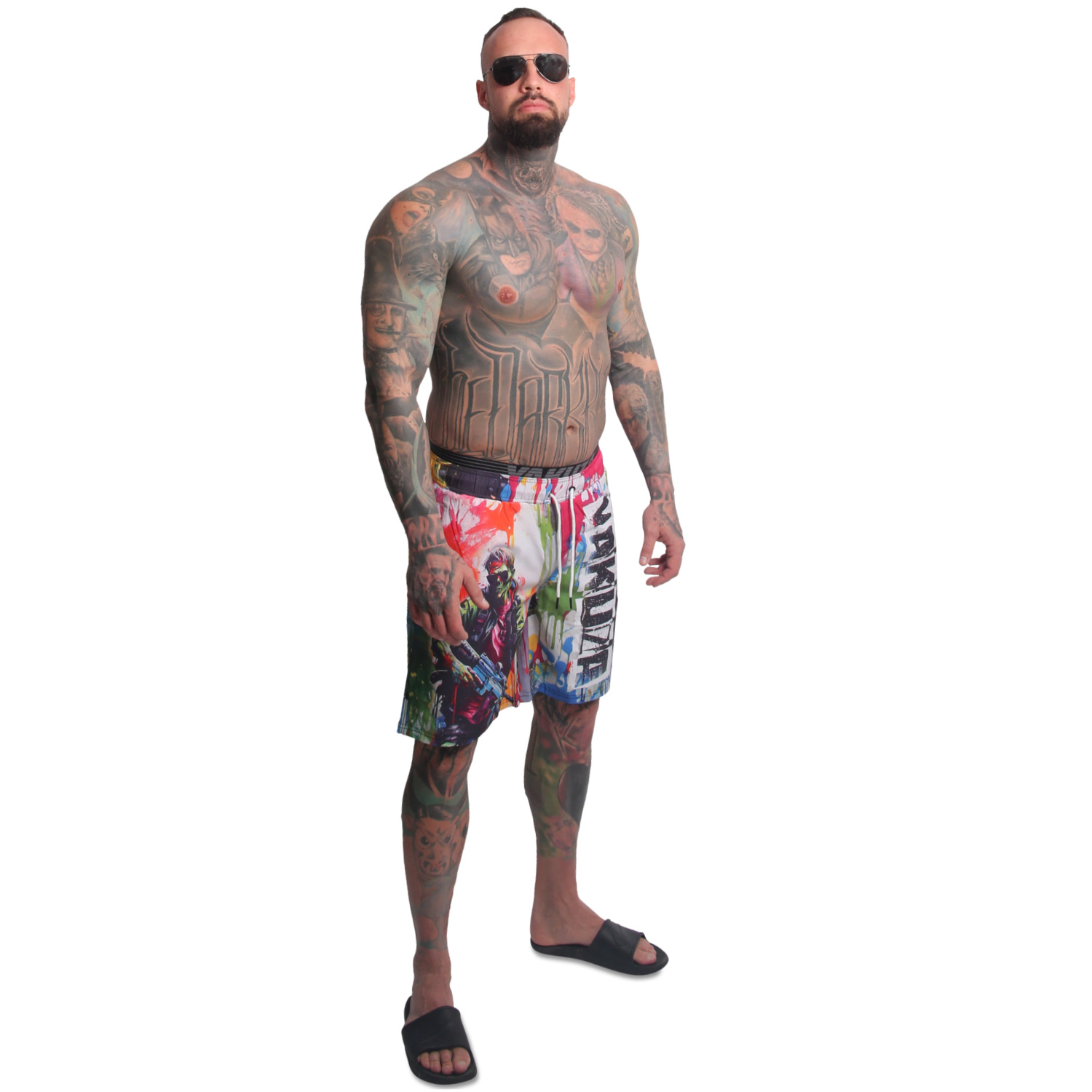 Yakuza pánské plavkové šortky Specialist Board Shorts colorful 2XL