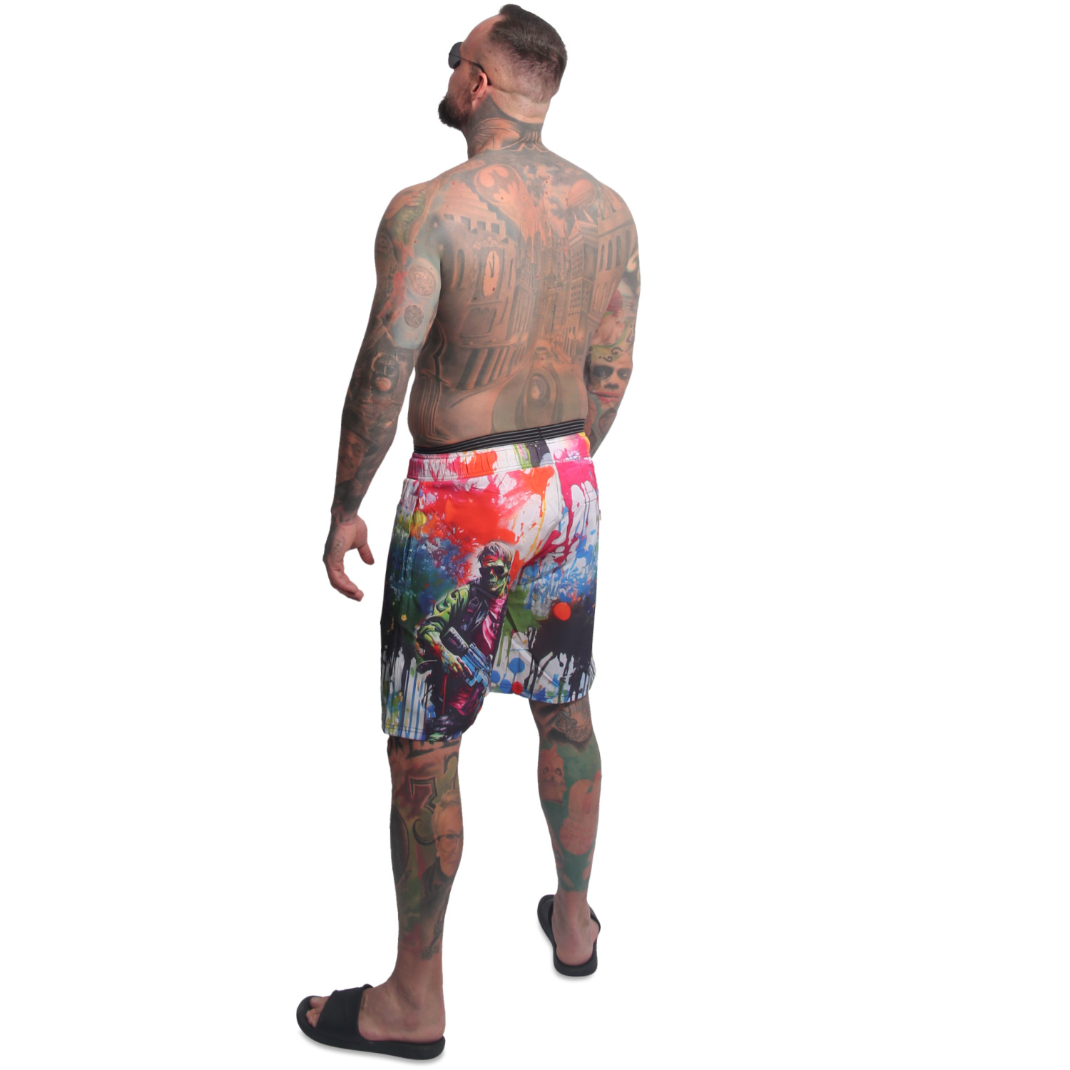 Yakuza pánské plavkové šortky Specialist Board Shorts colorful 2XL