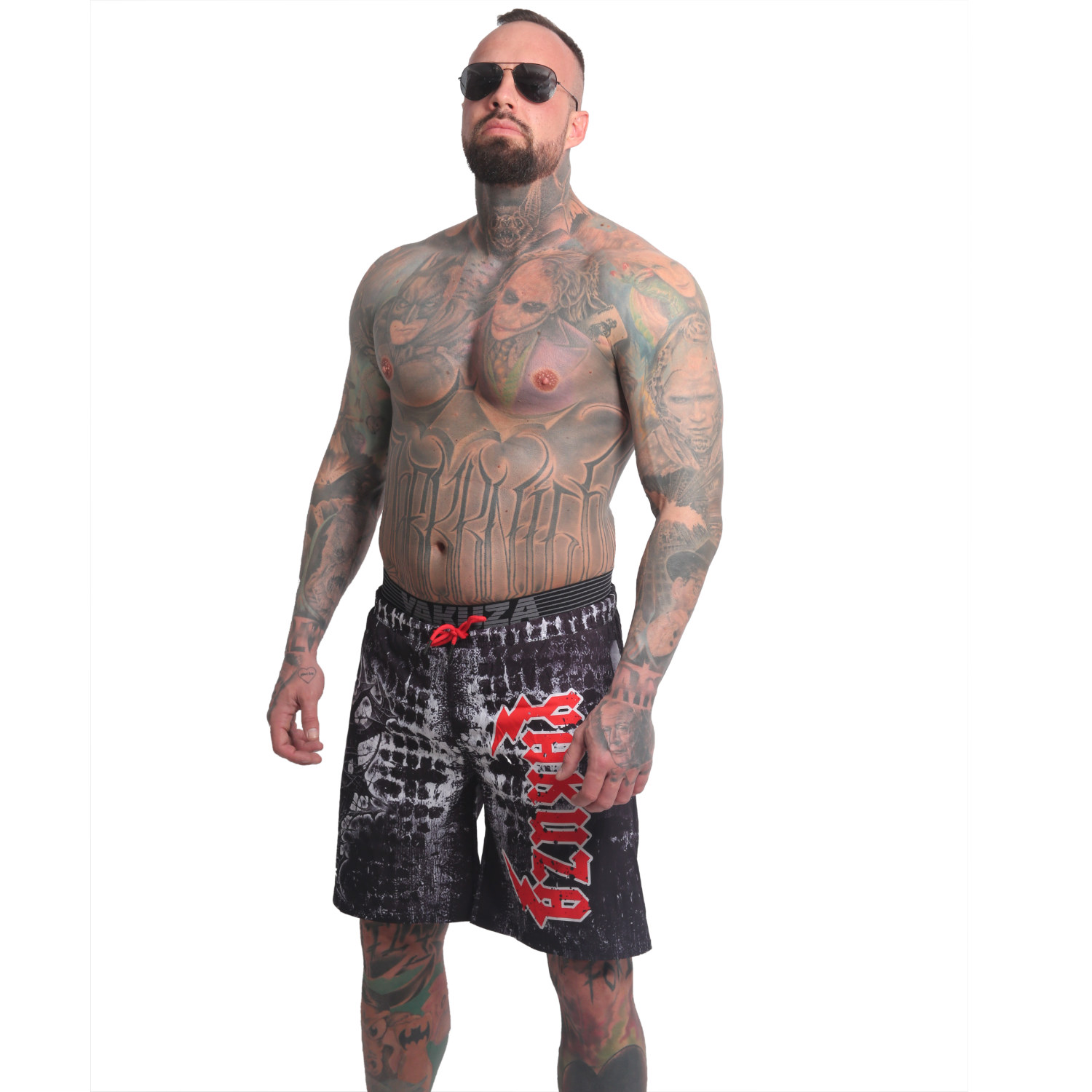 Yakuza pánské plavkové šortky Ahole Board Shorts