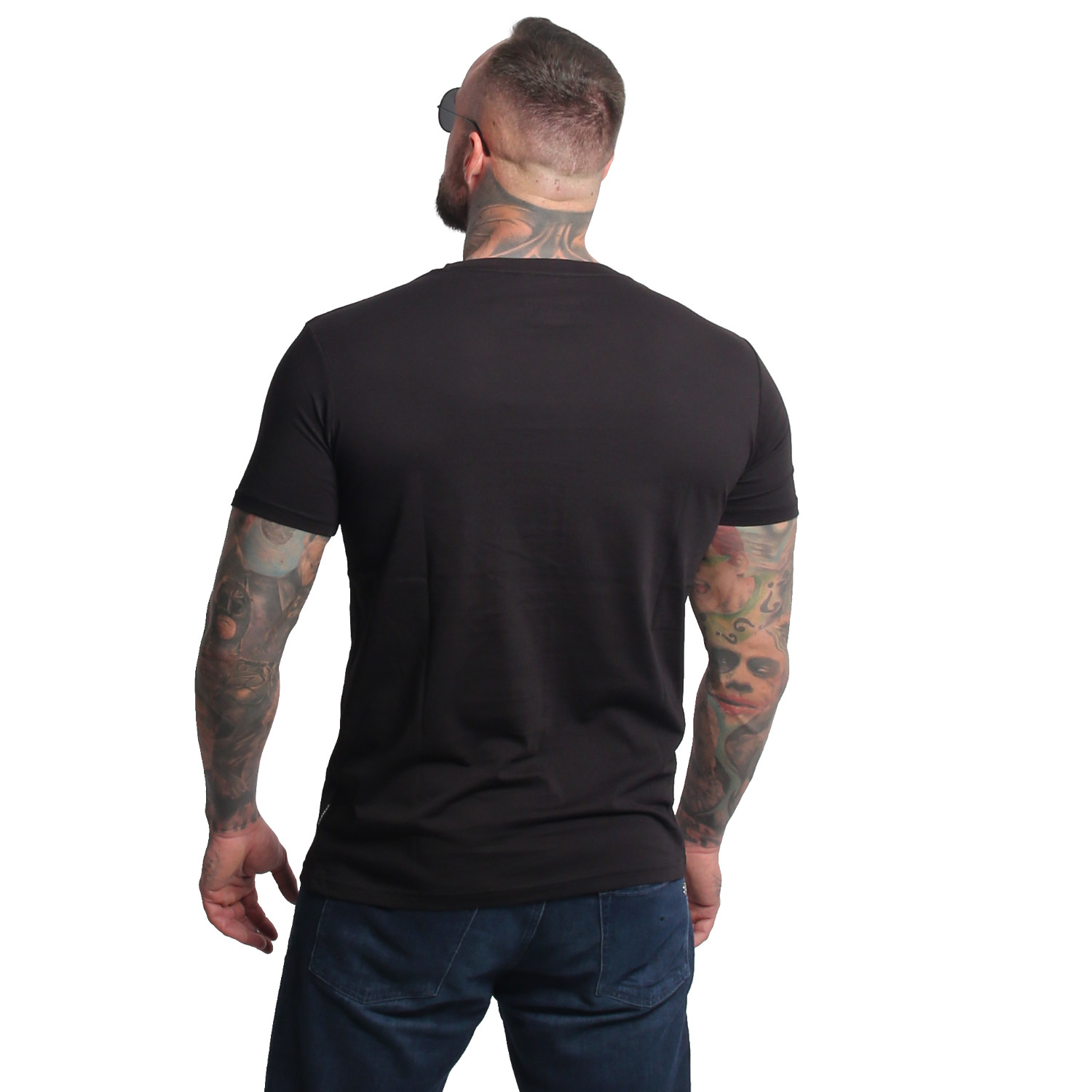 Yakuza pánské tričko Plain Regular Basic T-Shirt