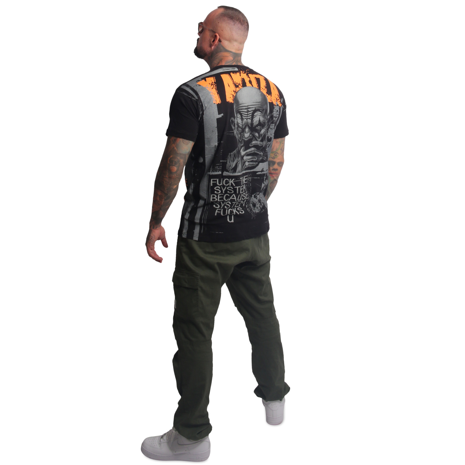 Yakuza pánské tričko System Allover Regular T-Shirt