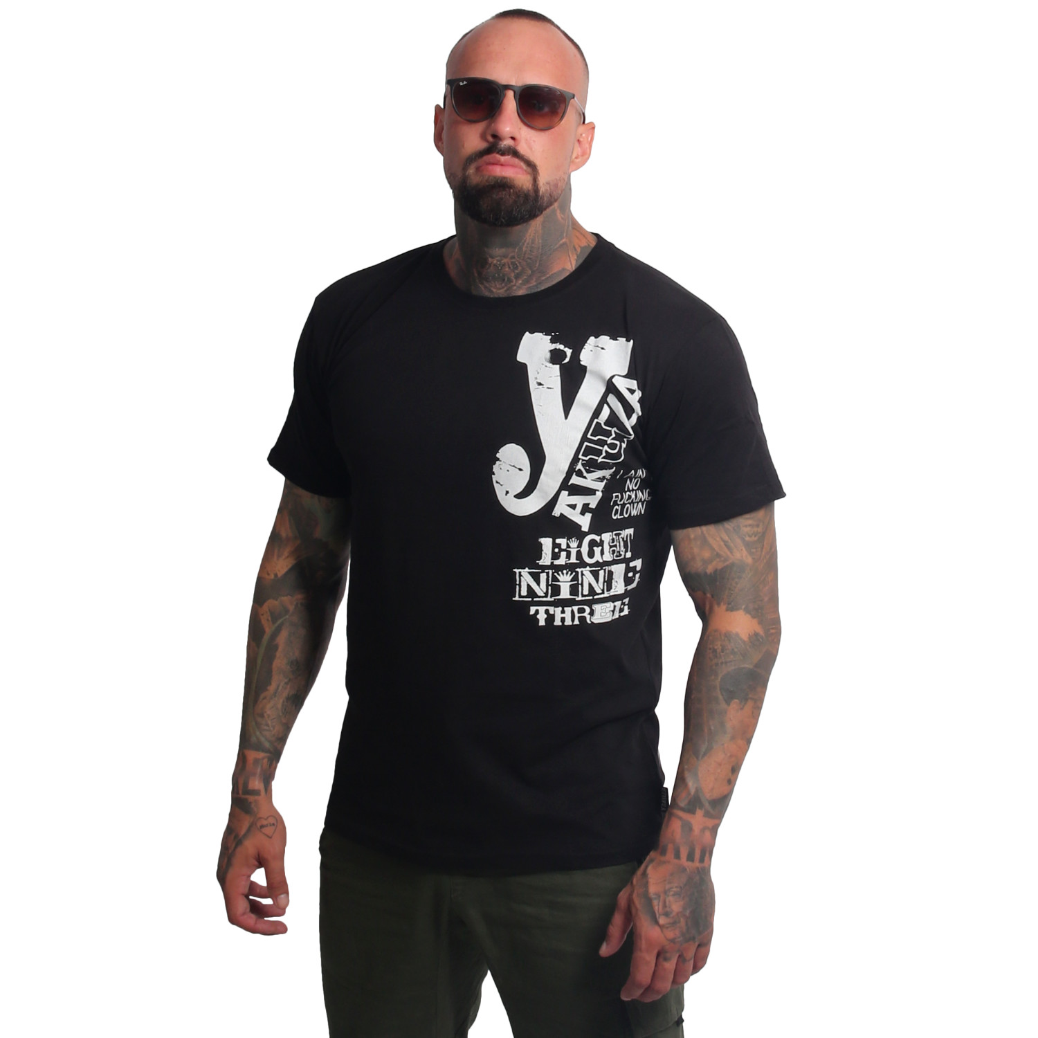 Yakuza pánské tričko Aint No Clown Regular T-Shirt black 2XL