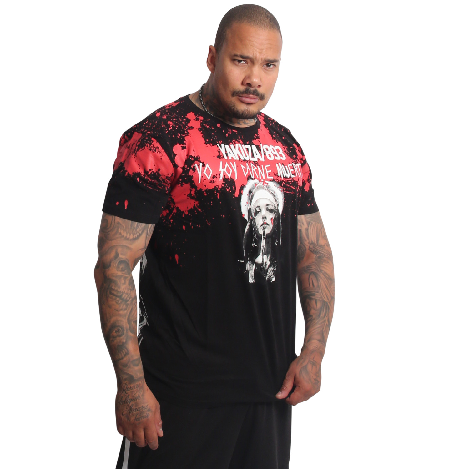 Yakuza pánské tričko Carne Regular T-Shirt black 2XL