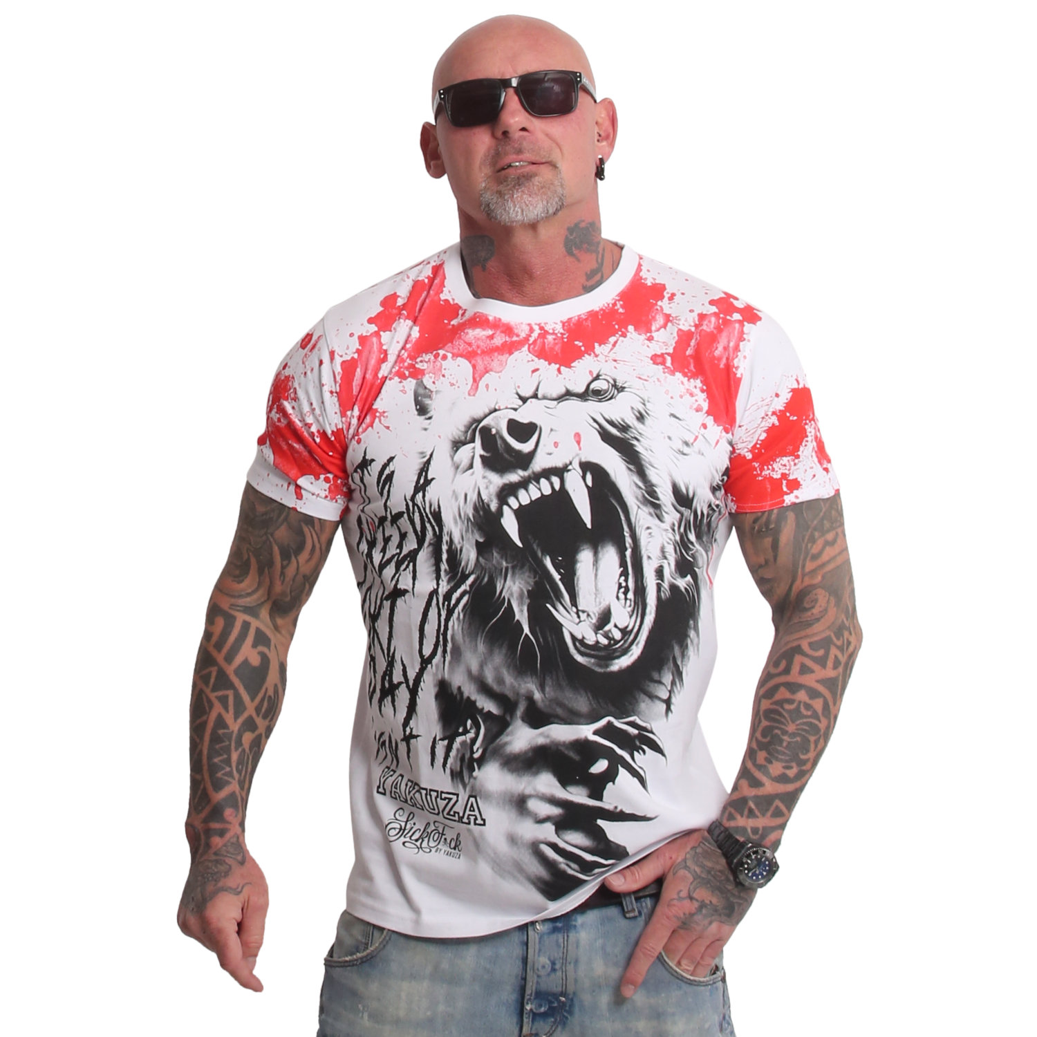 Yakuza pánské tričko Creepy Regular T-Shirt