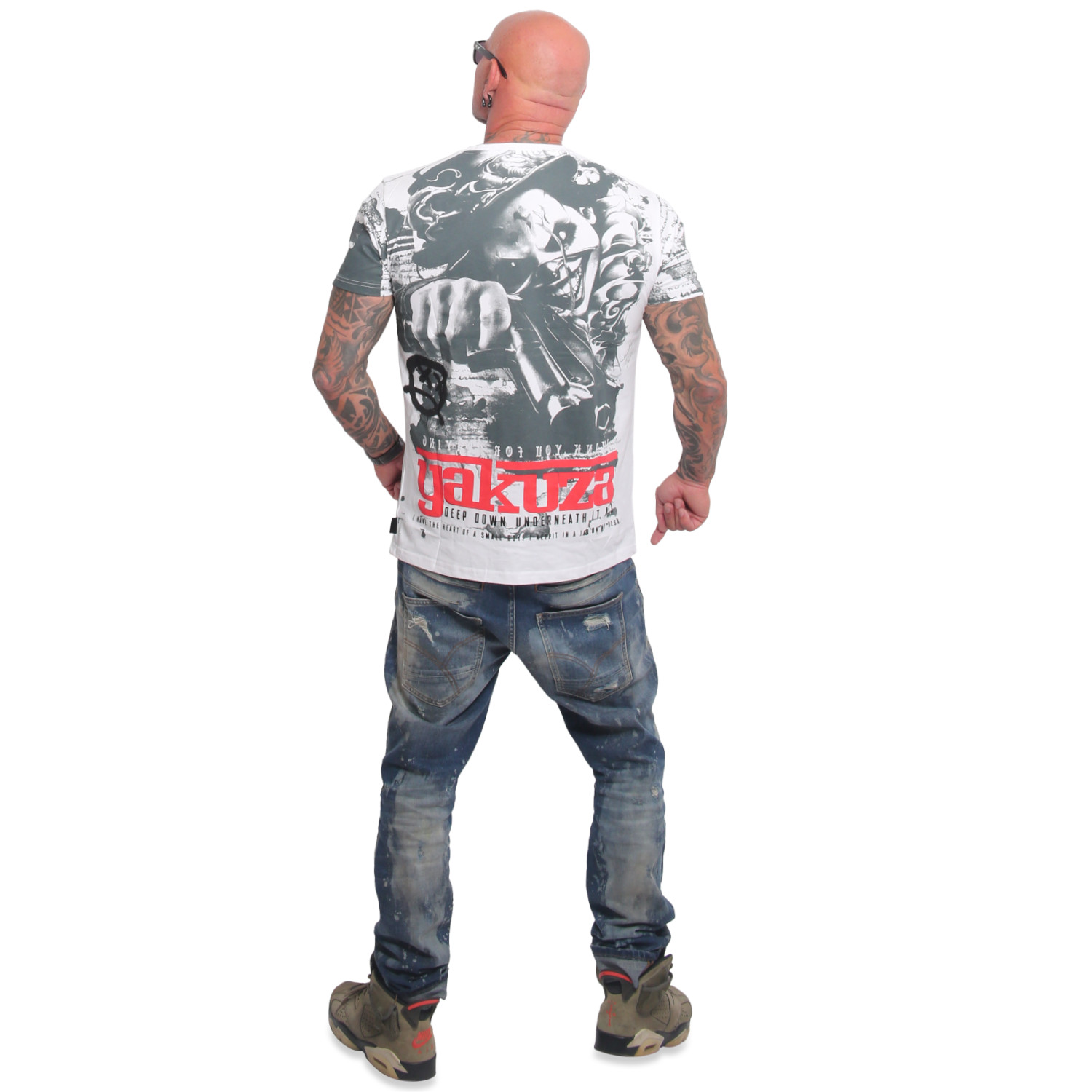 Yakuza pánské tričko Deep Down Allover Regular T-Shirt