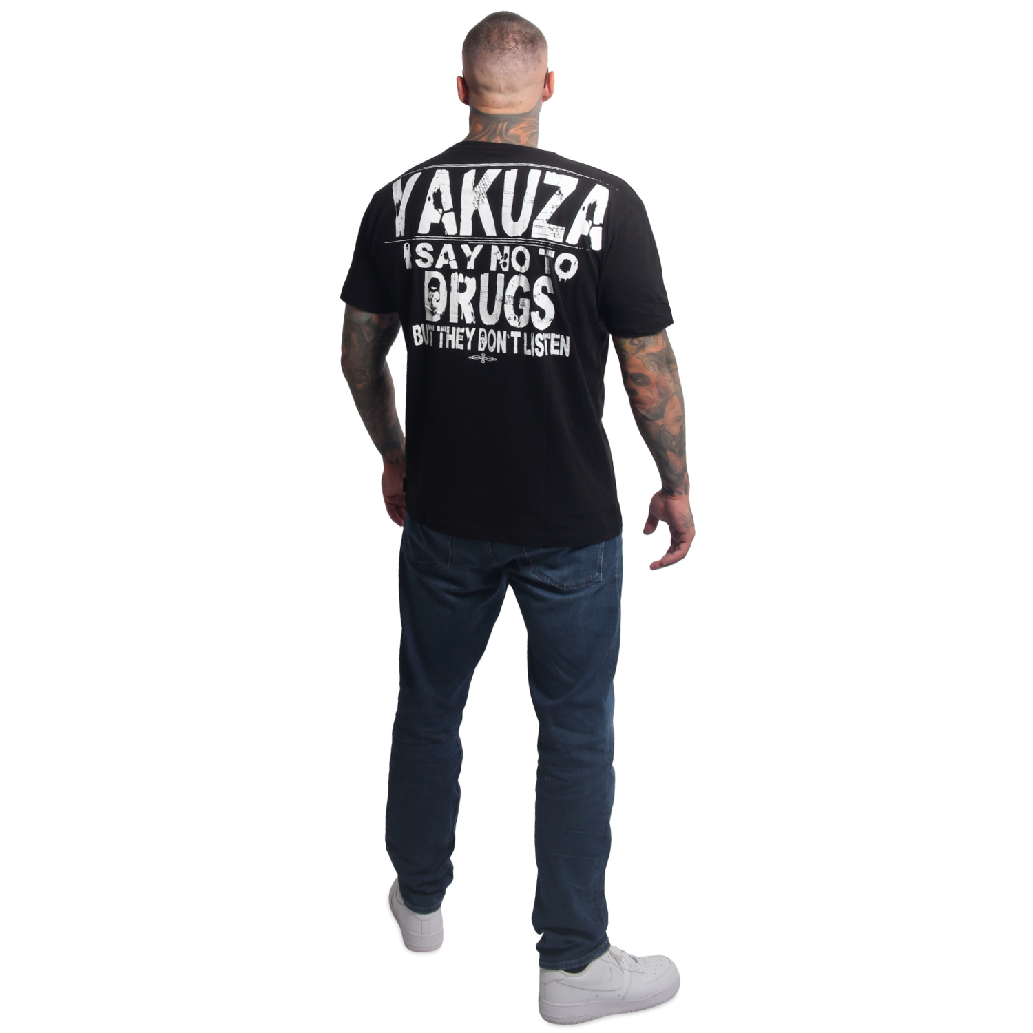 Yakuza pánské tričko Say No Regular T-Shirt black S