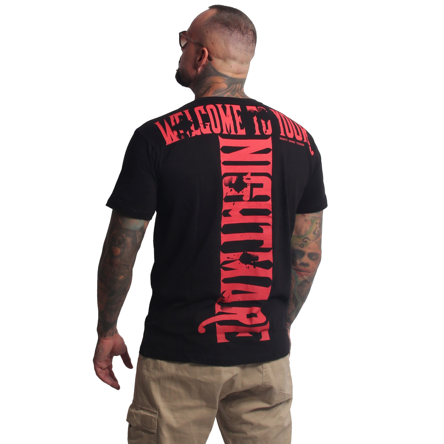 Yakuza pánské tričko Welcome Regular T-Shirt black S