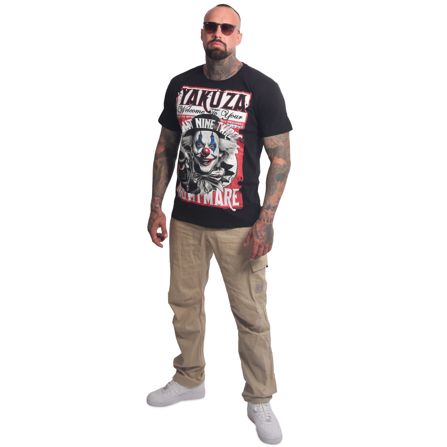 Yakuza pánské tričko Welcome Regular T-Shirt black S