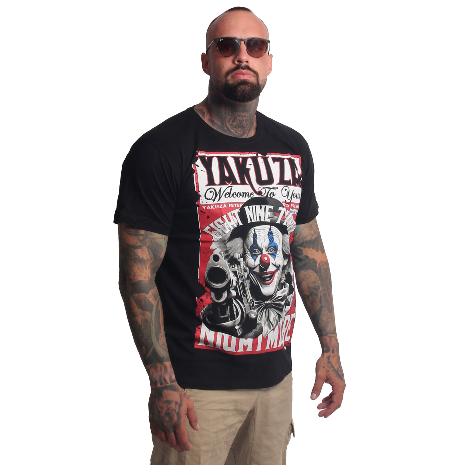 Yakuza pánské tričko Welcome Regular T-Shirt black S